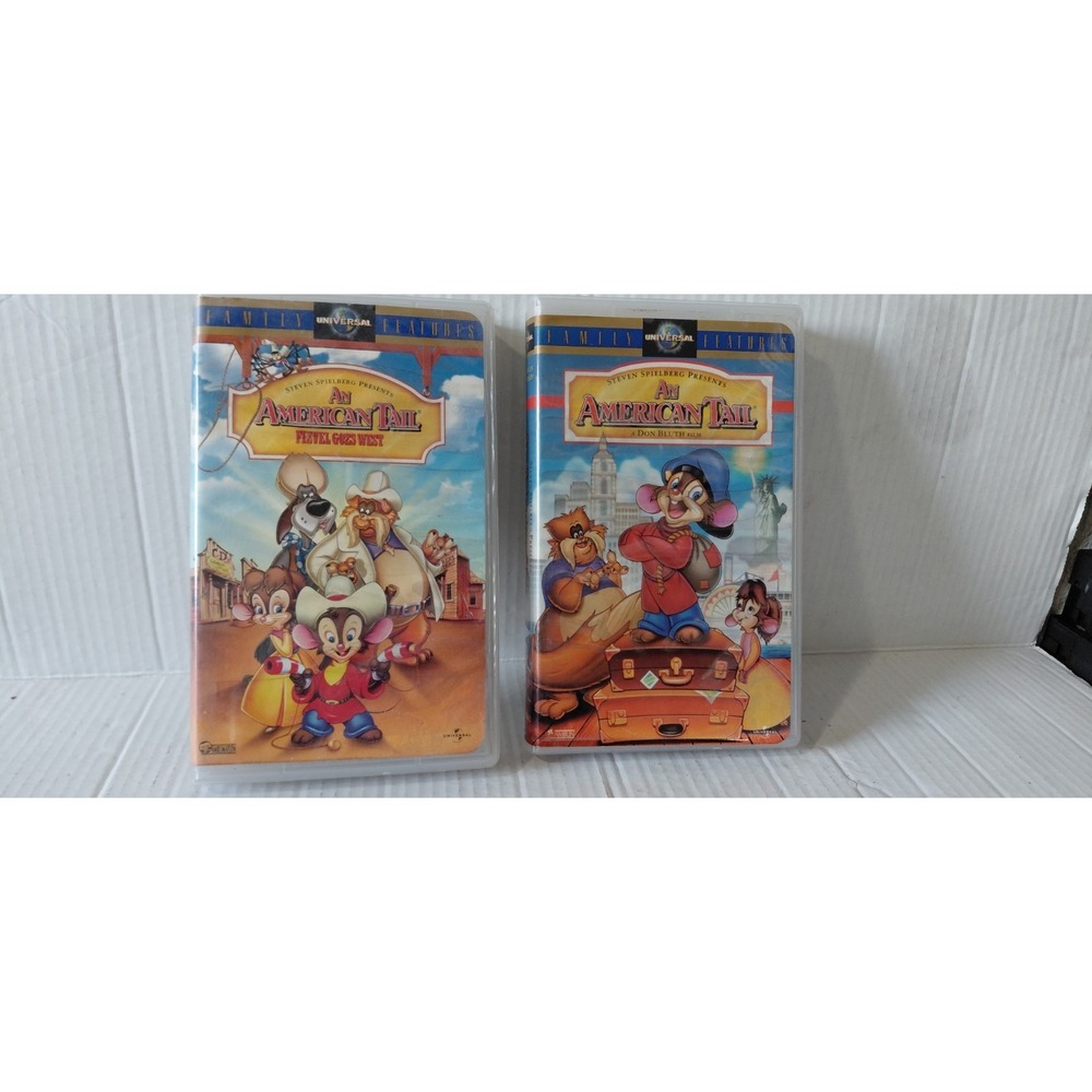 90' animated western Collectible Kid Movie VHS An American Tail Fievel Goes West